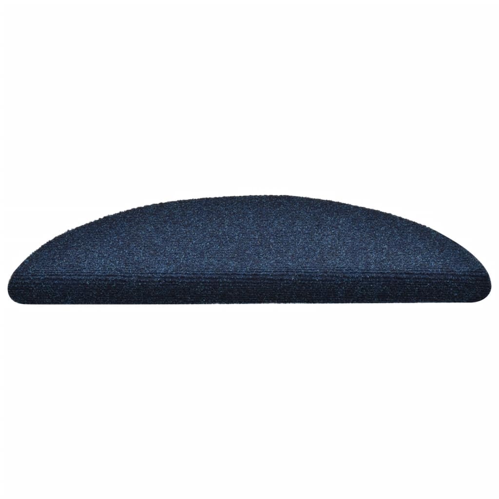 10 db kék tűlyukasztott öntapadó lépcsőszőnyeg 56 x 17 x 3 cm