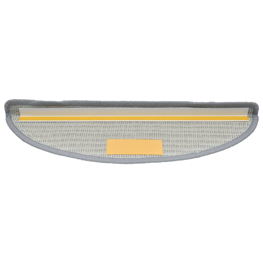 10 db szürke lépcsőszőnyeg 56 x 20 cm