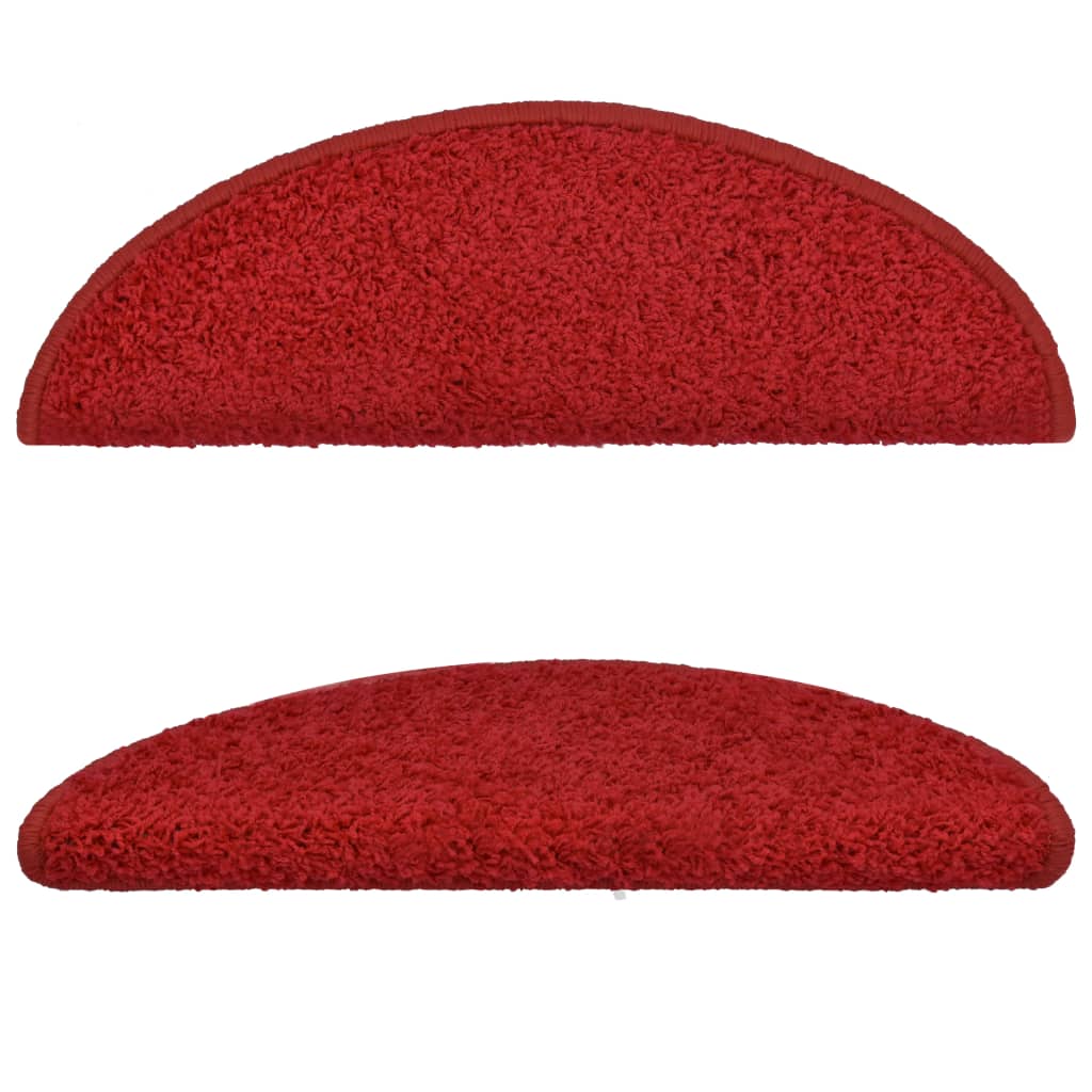 10 db piros lépcsőszőnyeg 56 x 20 cm