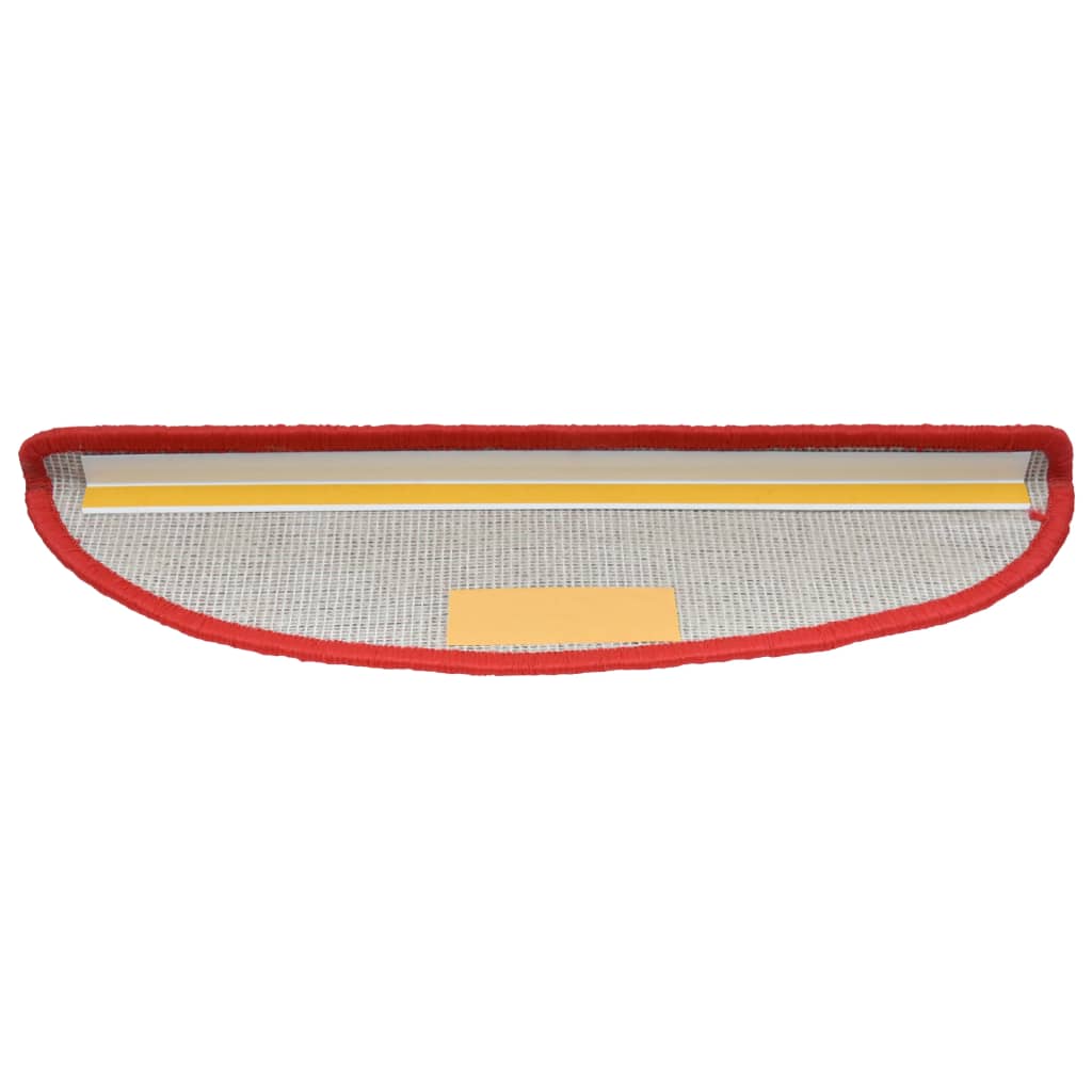 10 db piros lépcsőszőnyeg 56 x 20 cm