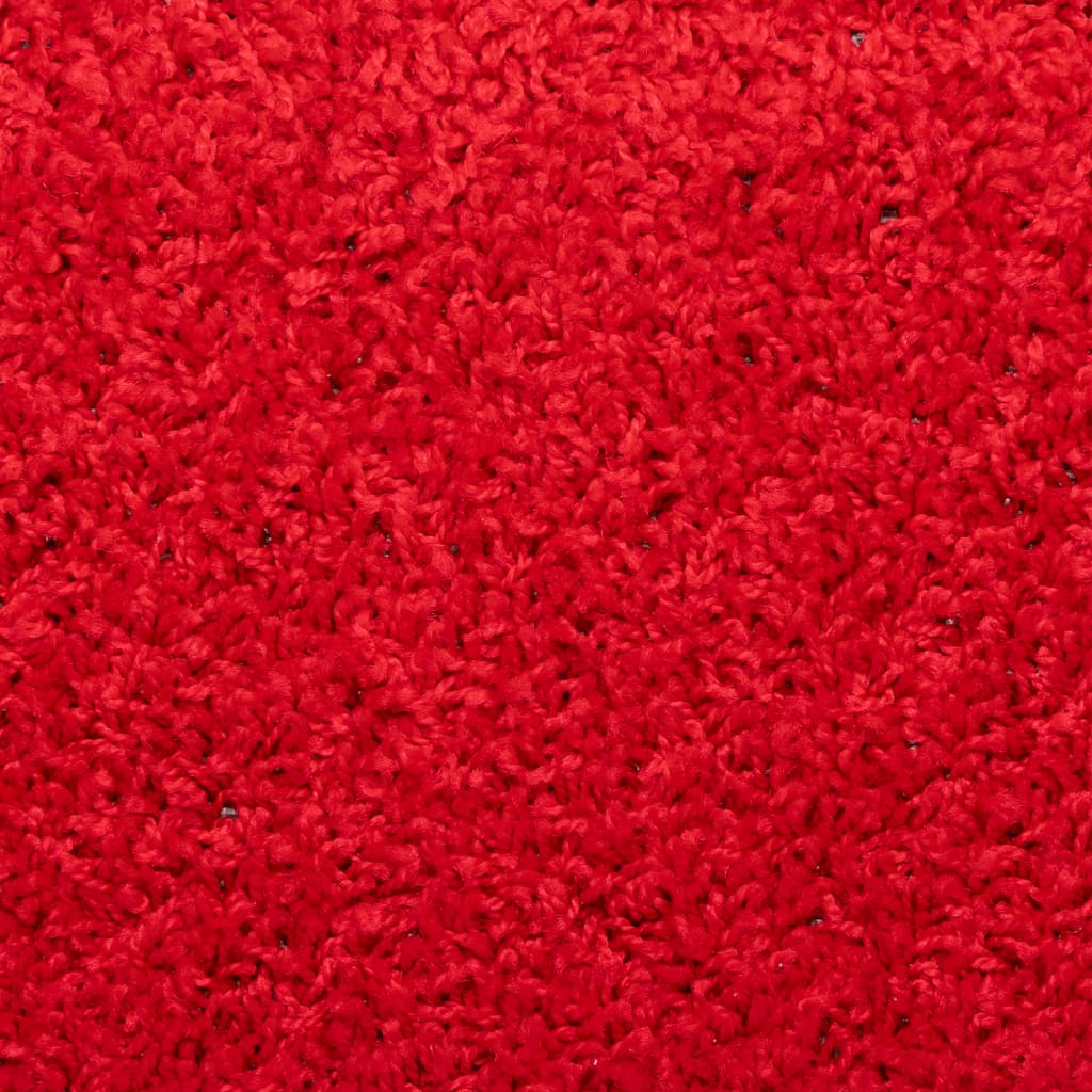 10 db piros, téglalap alakú szélű lépcsőszőnyeg 65 x 21 x 4 cm
