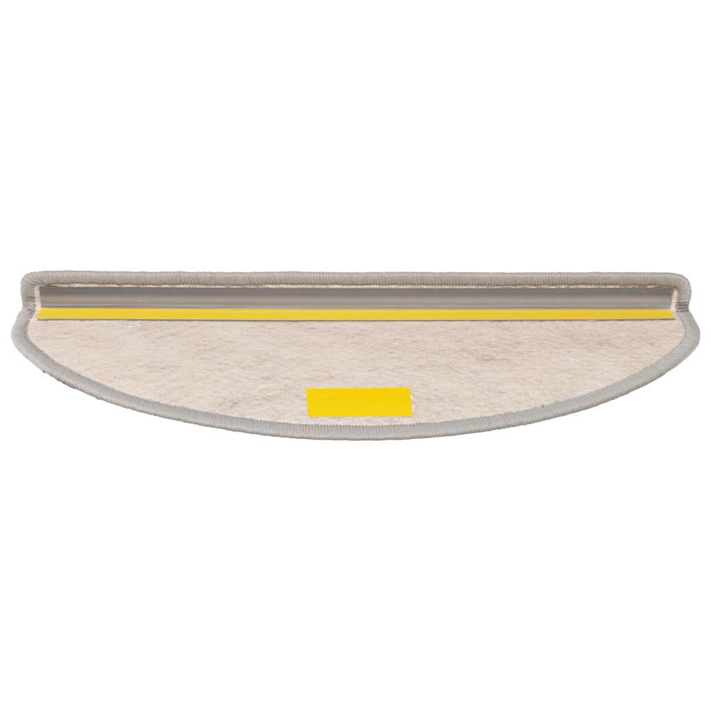 15 db szizál hatású ezüstszínű öntapadó lépcsőszőnyeg 65x21x4cm