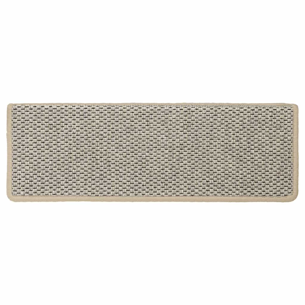 15 db szizál hatású világoszöld öntapadó lépcsőszőnyeg 65x21x4 cm