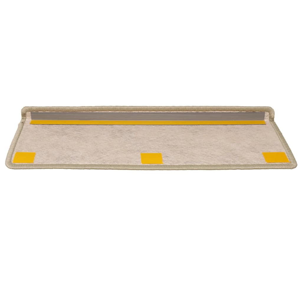 15 db szizál hatású világoszöld öntapadó lépcsőszőnyeg 65x21x4 cm