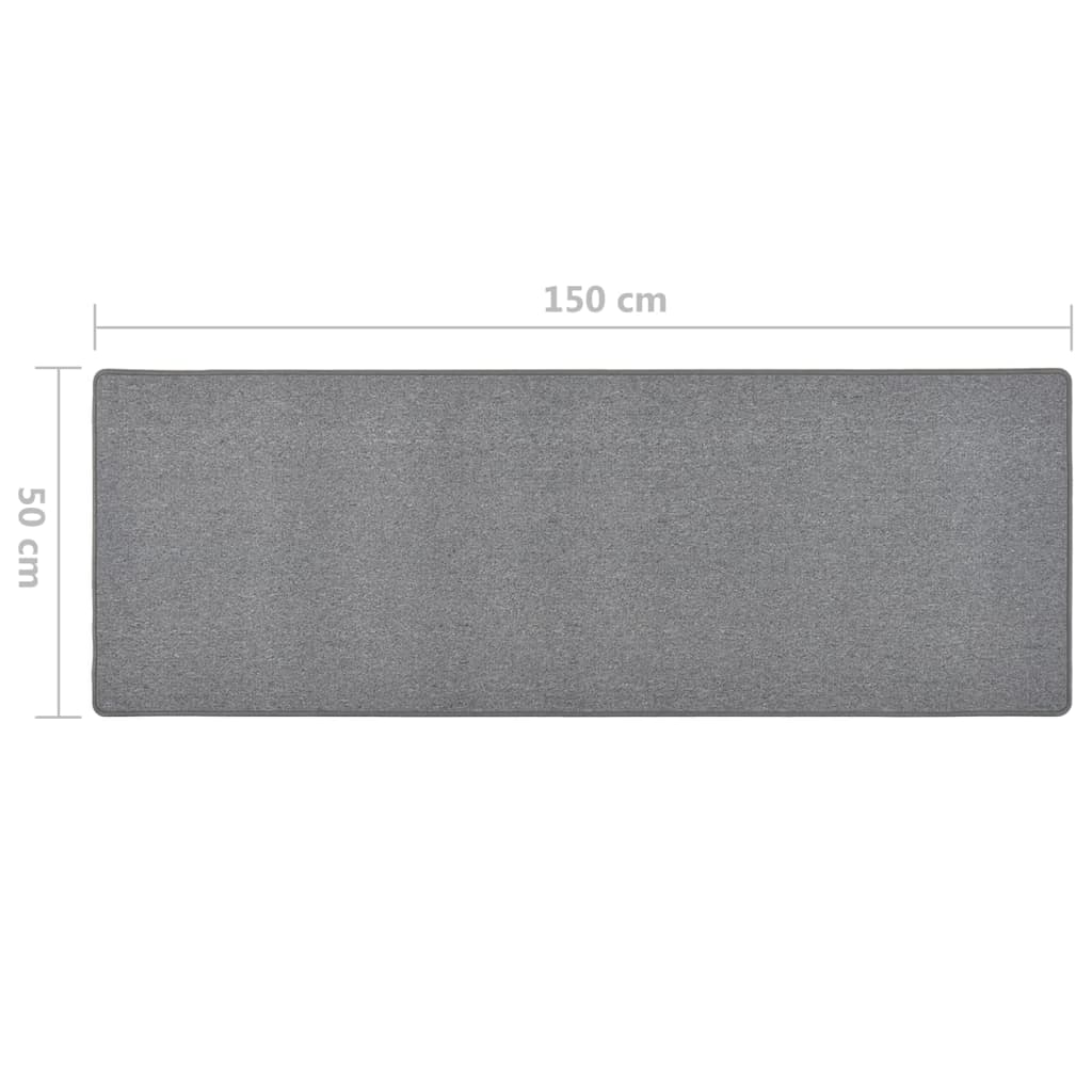 Sötétszürke futószőnyeg 50 x 150 cm