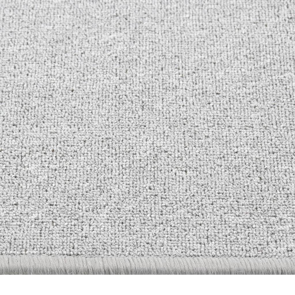 Világosszürke futószőnyeg 50 x 200 cm