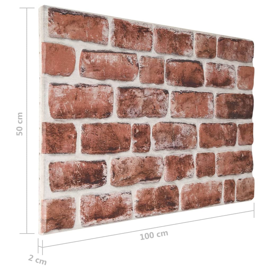 10 db eps 3d fali panel sötétbarna tégla dizájnnal 10 db eps 3d fali panel sötétbarna tégla dizájnnal