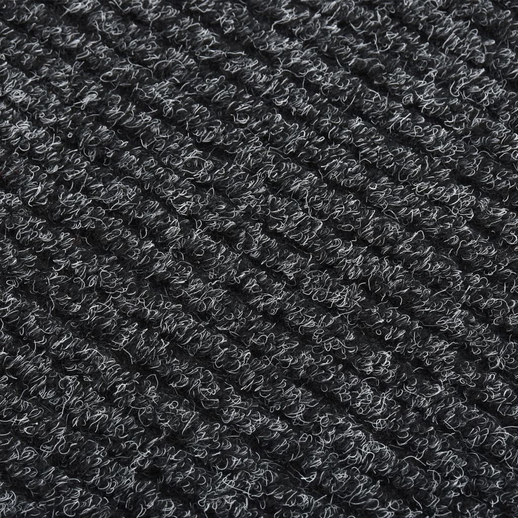 Antracitszürke koszfogó futószőnyeg 100 x 350 cm