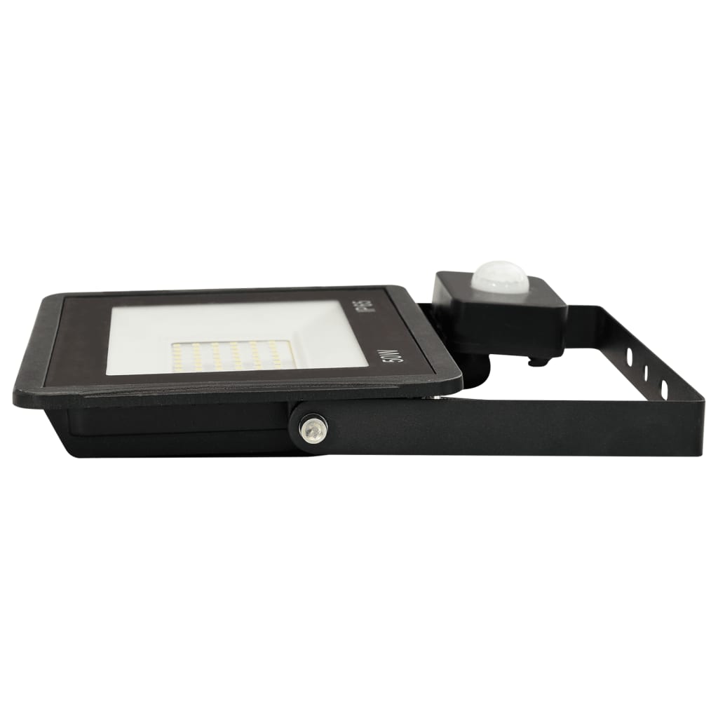 Hideg fehér fényű szenzoros led-reflektor 50 w