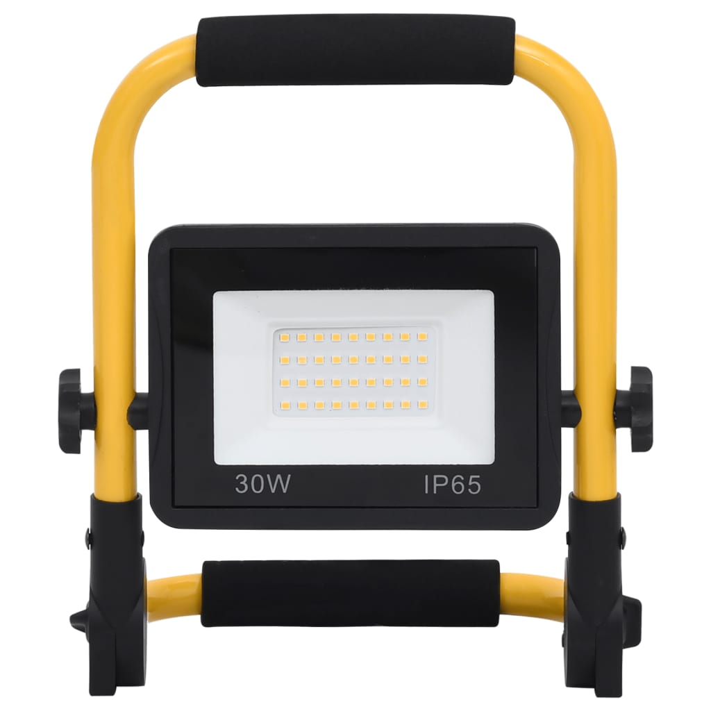 Meleg fehér fényű fogantyúval ellátott led-es reflektor 30 w