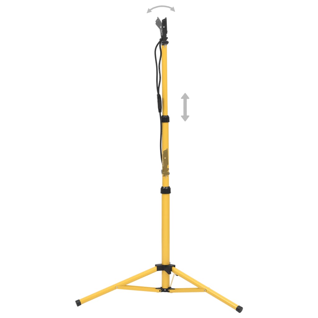 Hideg fehér fényű háromlábú led-es reflektor 2 x 10 w