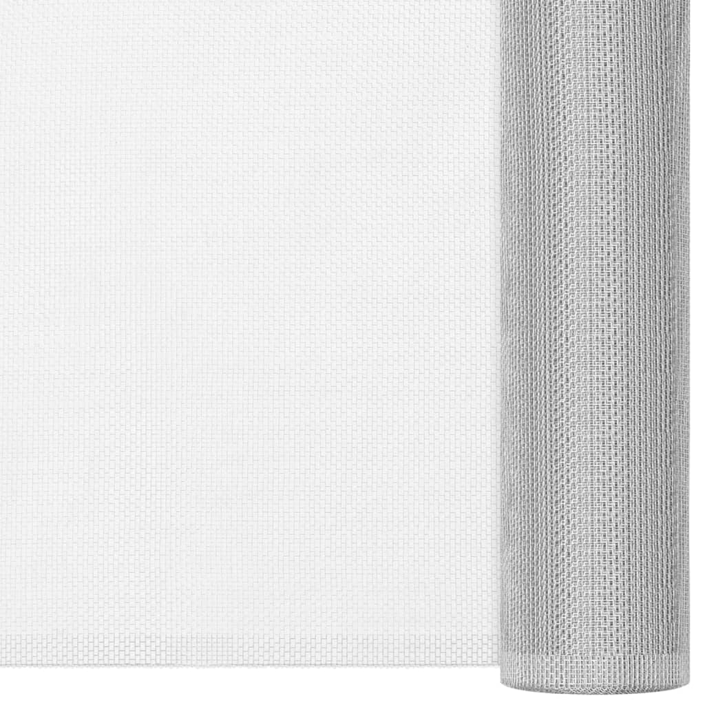 Ezüstszínű alumíniumháló 100 x 2000 cm