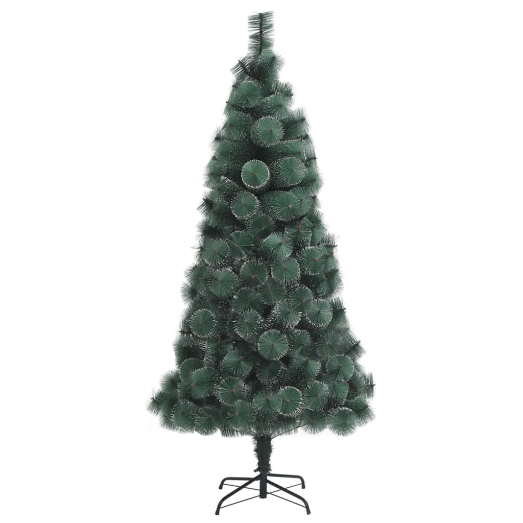 Zöld pet műkarácsonyfa állvánnyal 150 cm