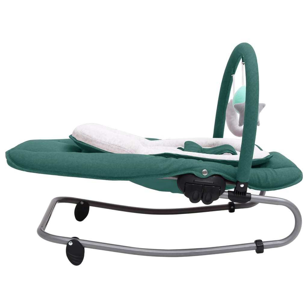 Zöld acél babaugráló