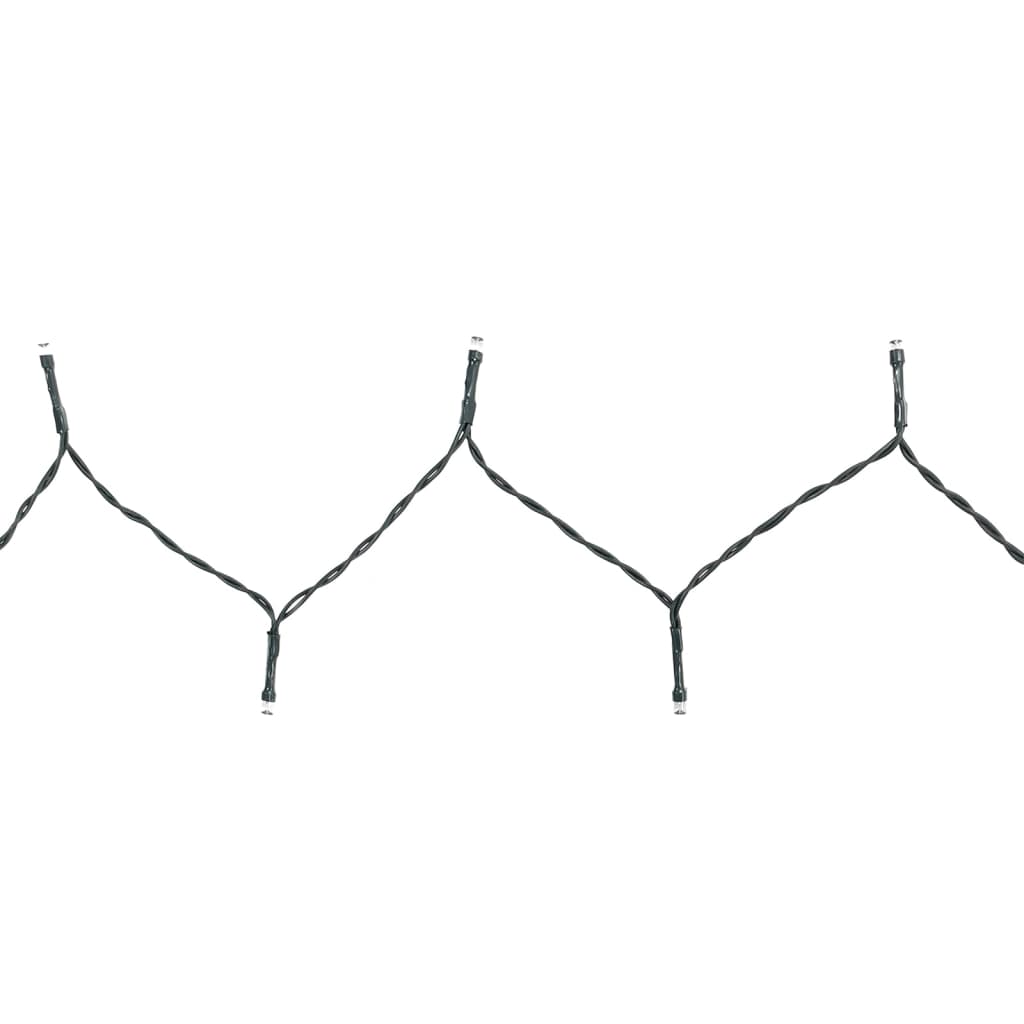 180 led-es hideg fehér karácsonyi fényháló 180 cm