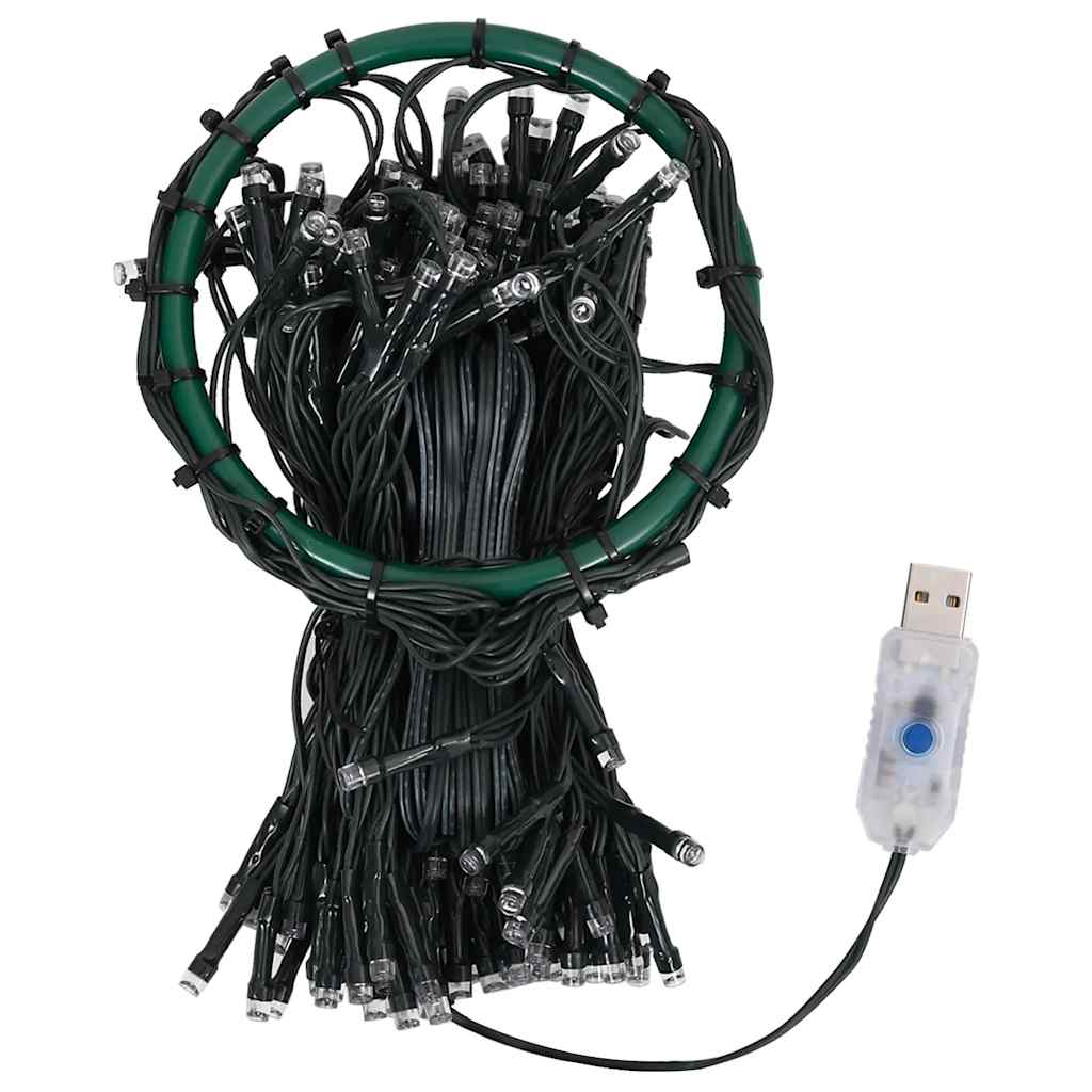210 led-es kék karácsonyi fényháló 210 cm