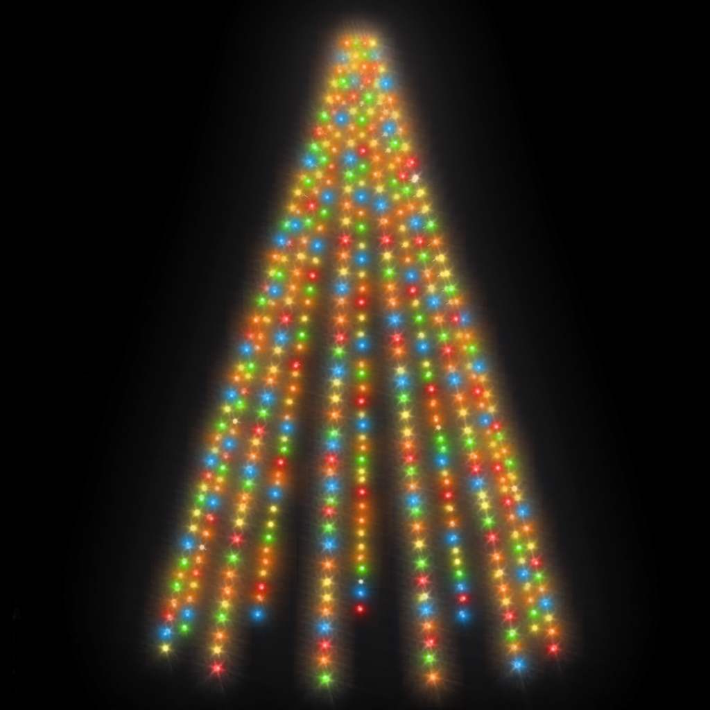 500 led-es színes bel- és kültéri fényfüzér 500 cm
