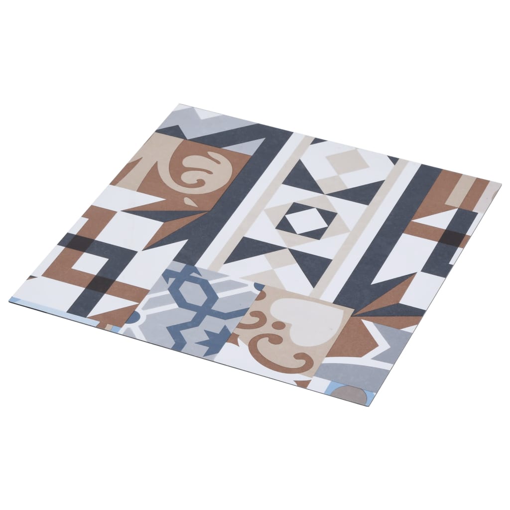 20 db mono mintás öntapadó pvc padlólap 1,86 m²