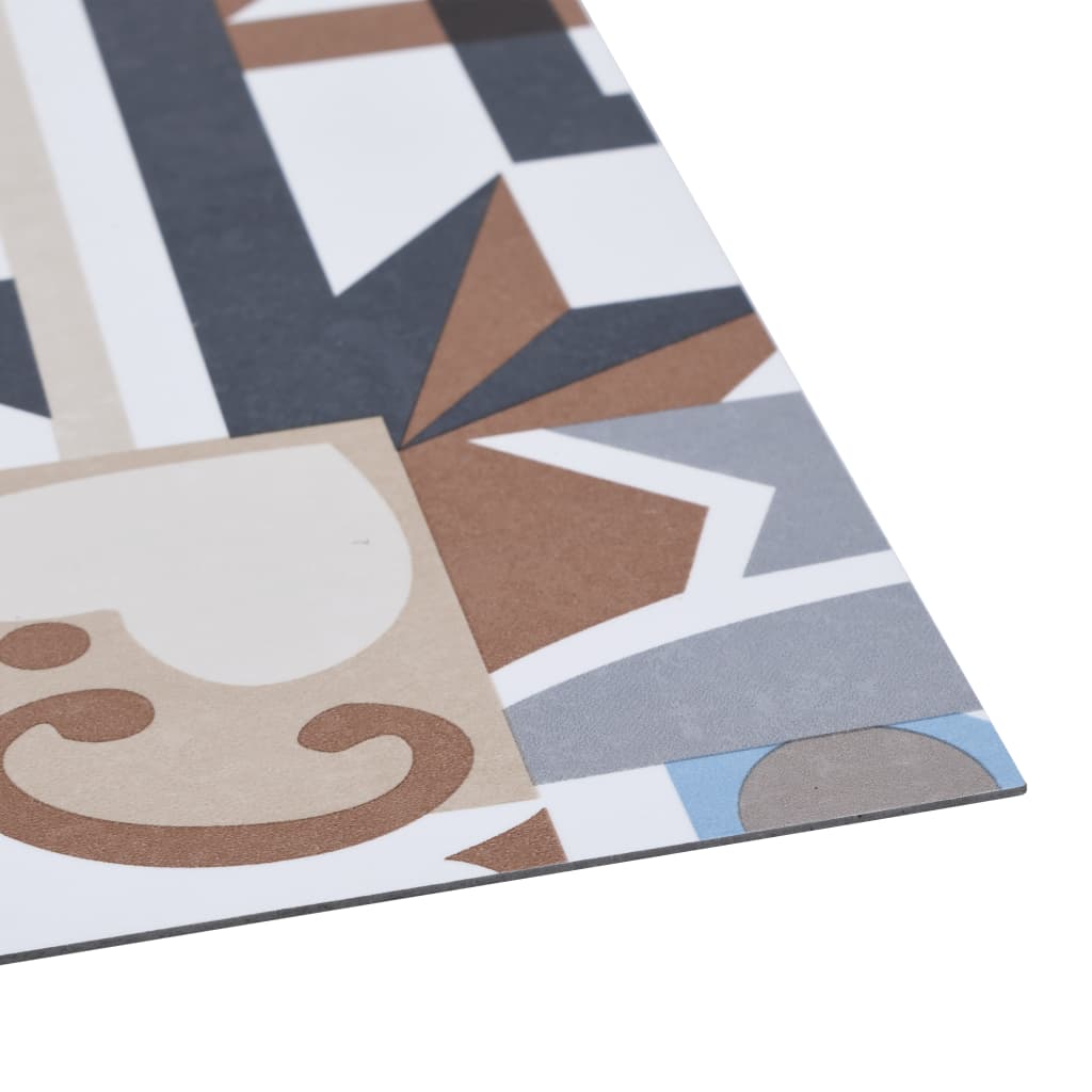 20 db mono mintás öntapadó pvc padlólap 1,86 m²