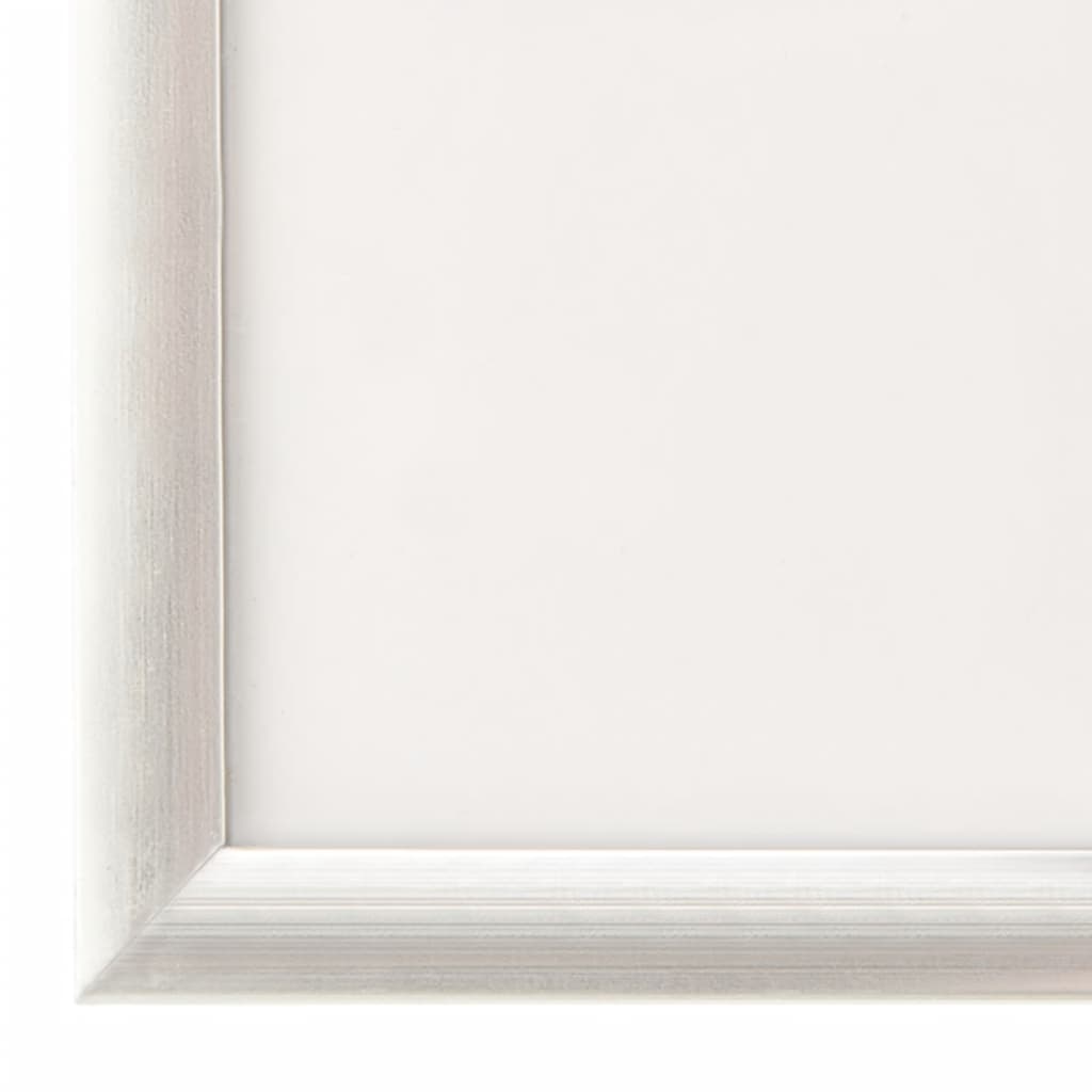 5 db ezüstszínű mdf fali/asztali fényképkeret 70 x 90 cm