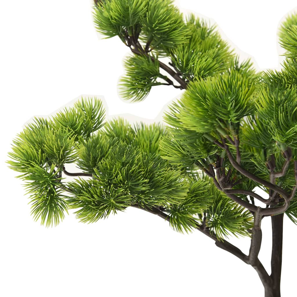 Zöld cserepes mű fenyőbonsai 60 cm