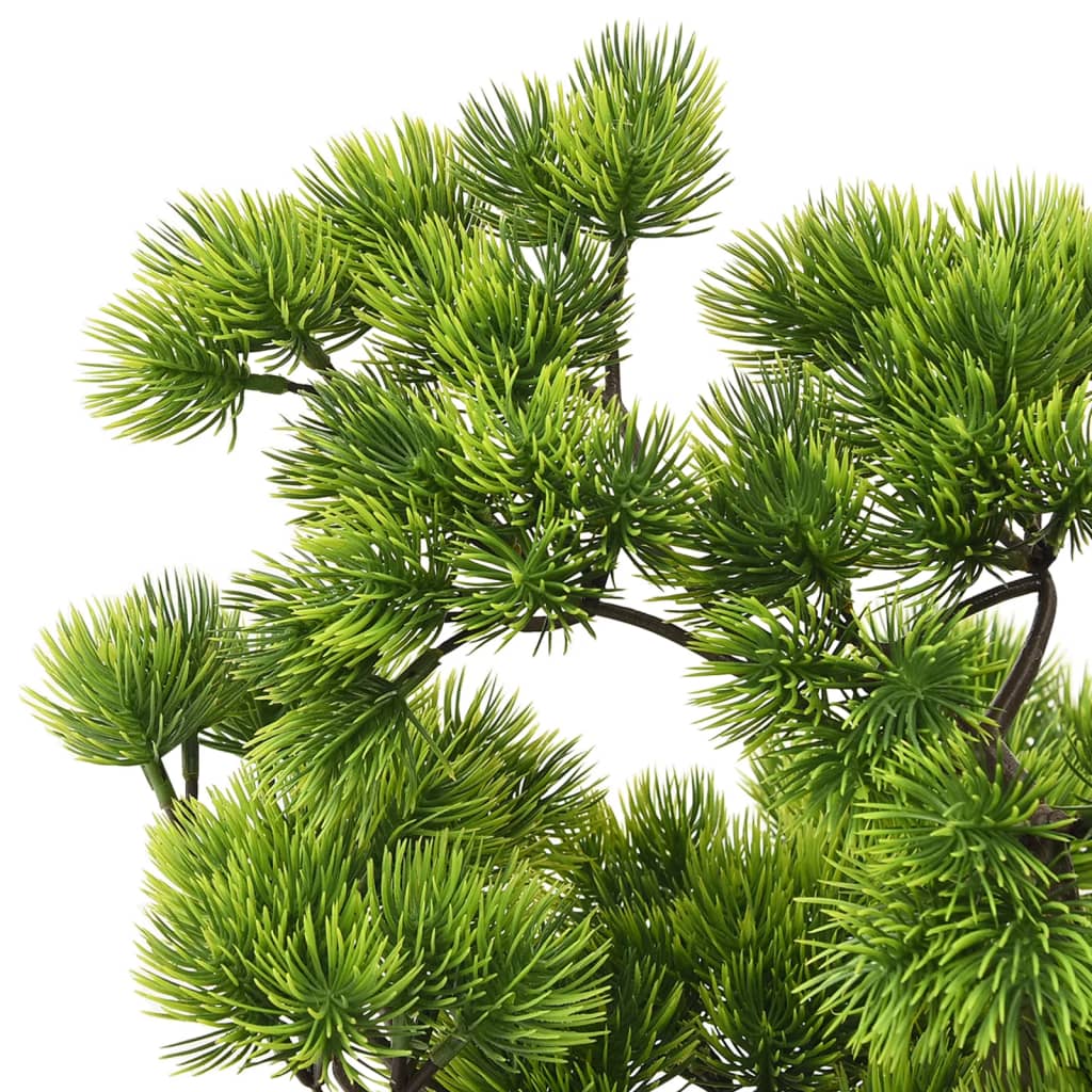 Zöld cserepes mű fenyőbonsai 60 cm Zöld cserepes mű fenyőbonsai 60 cm