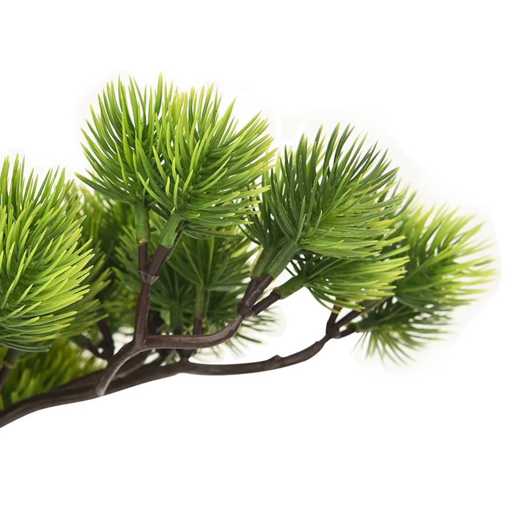 Zöld cserepes mű fenyőbonsai 60 cm Zöld cserepes mű fenyőbonsai 60 cm