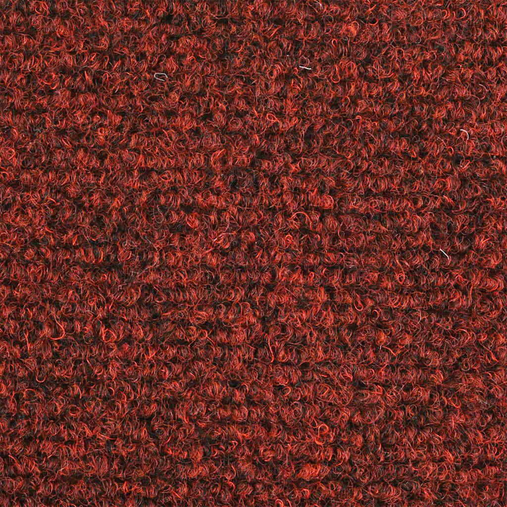 15 db öntapadós lépcsőszőnyeg 60 x 25 cm bordói piros téglalap alakú
