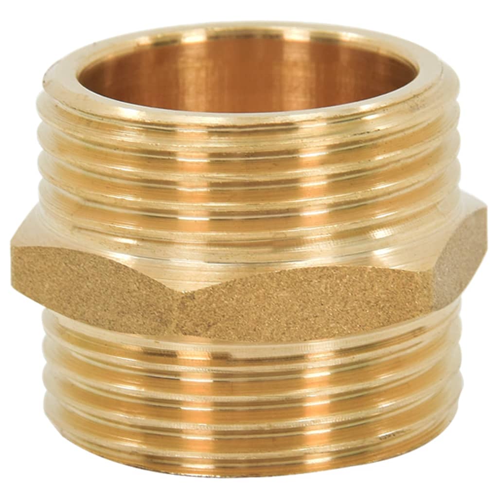 Fekete szívótömlő sárgaréz csatlakozókkal 10 m 25 mm