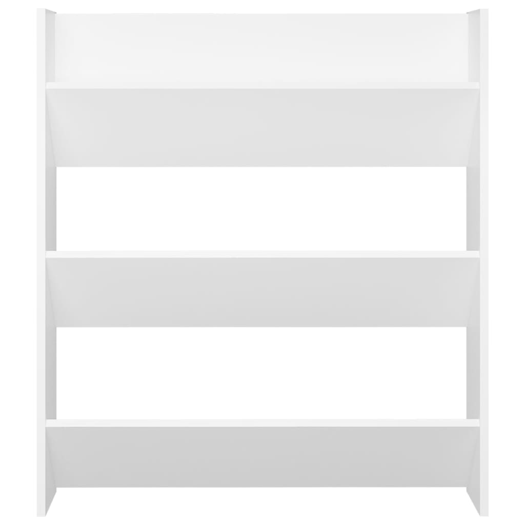 2 db fehér forgácslap fali cipősszekrény 80 x 18 x 90 cm 2 db fehér forgácslap fali cipősszekrény 80 x 18 x 90 cm