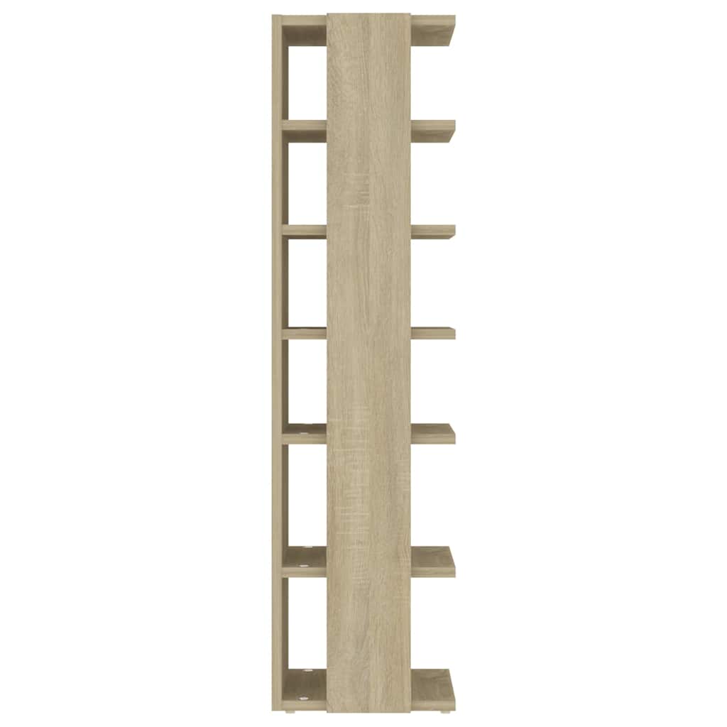 2 db sonoma tölgy színű cipősszekrény 27,5 x 27 x 102 cm