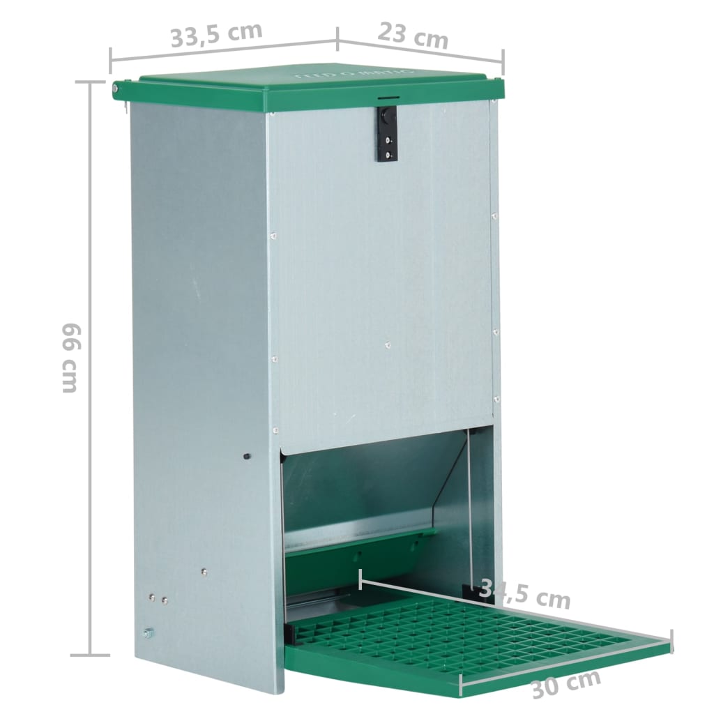 Feedomatic automatikus pedálos baromfietető 20 kg Feedomatic automatikus pedálos baromfietető 20 kg