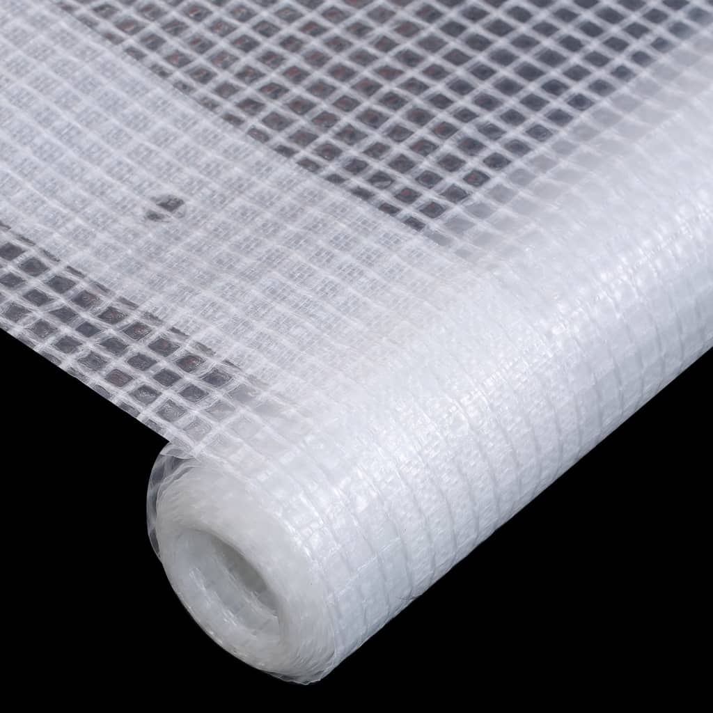 2 db fehér takaróponyva 260 g/m² 3 x 4 m