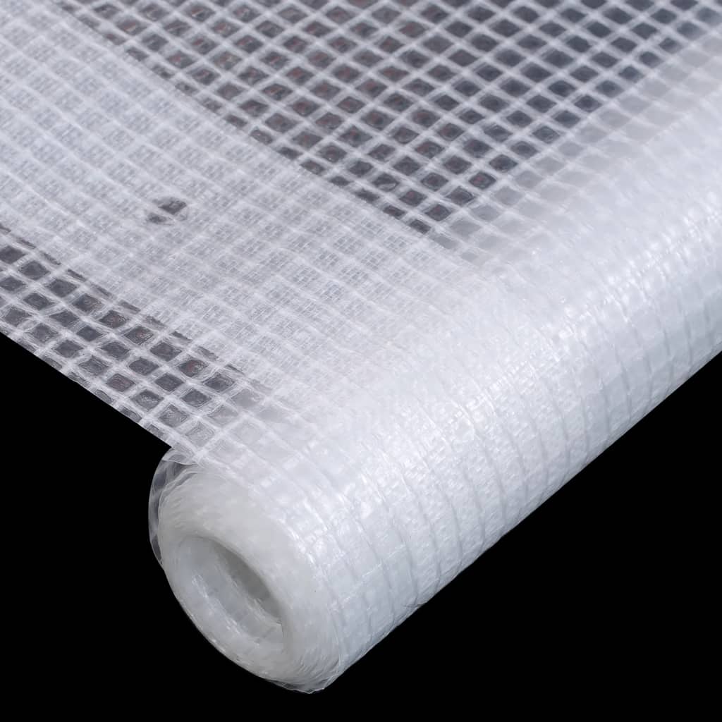 2 db fehér takaróponyva 260 g/m² 4 x 2 m