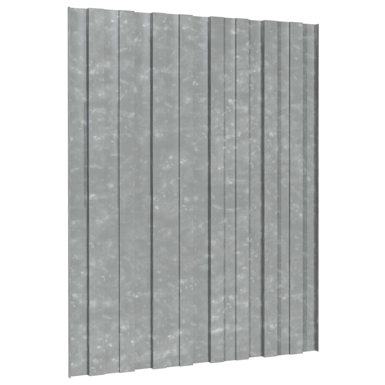Tetőpanel 36 pcs ezüst 60 x 45 cm horganyzott acél