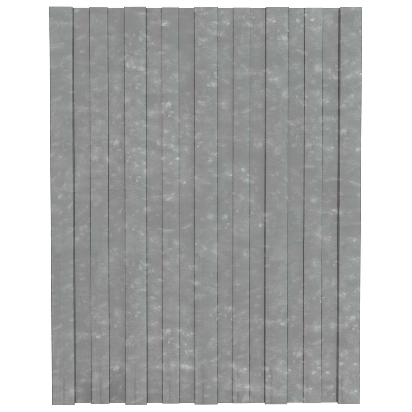 Tetőpanel 36 pcs ezüst 60 x 45 cm horganyzott acél