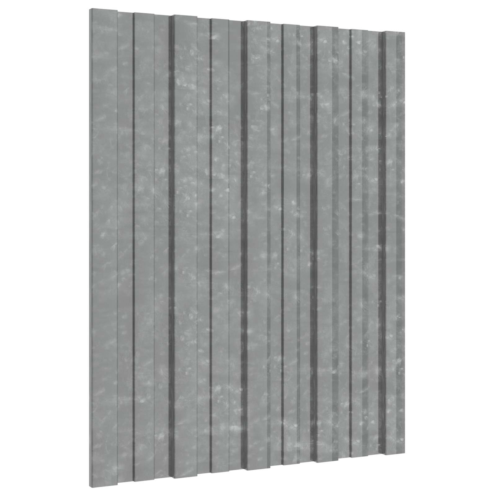 Tetőpanel 36 pcs ezüst 60 x 45 cm horganyzott acél