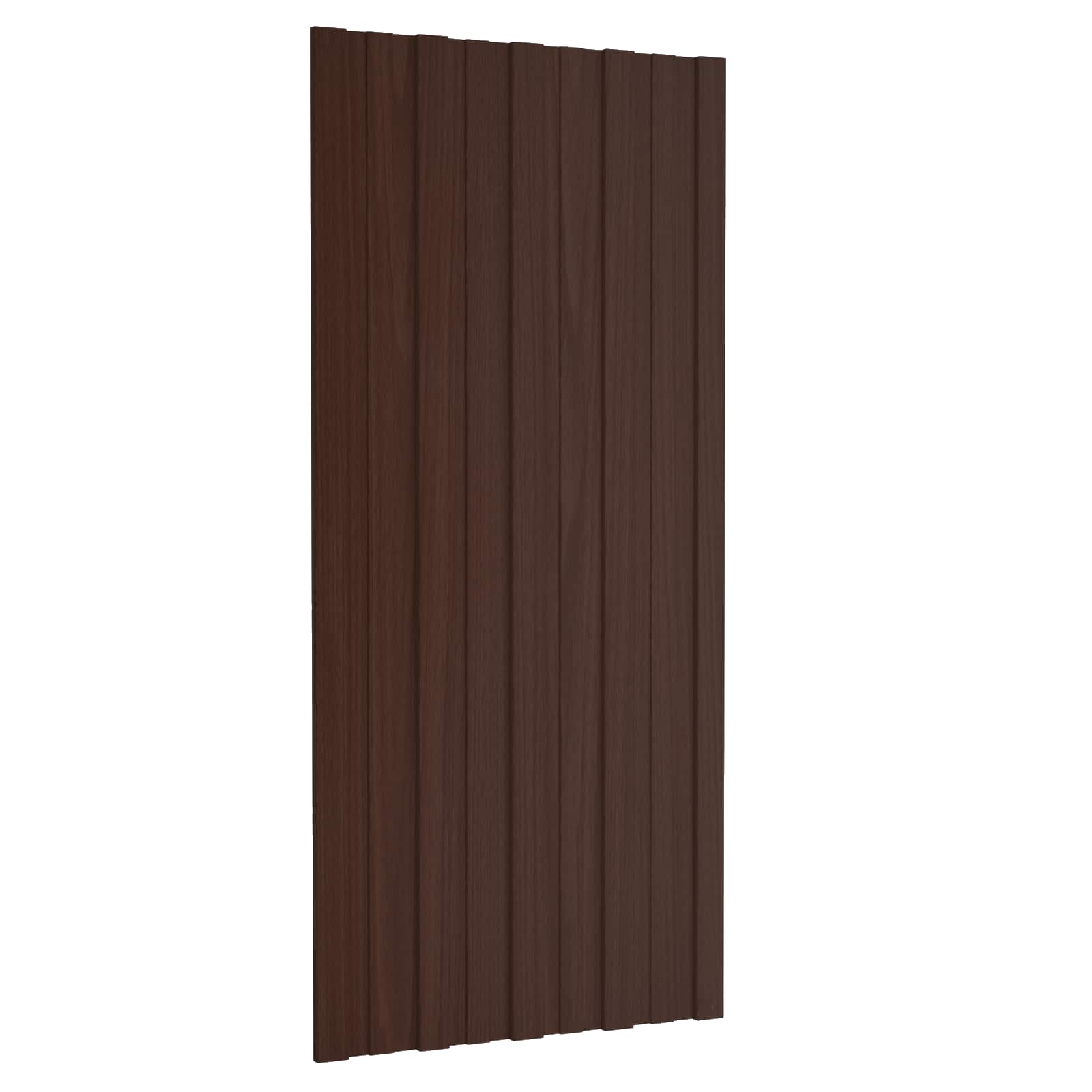 Tetőpanel 12 pcs barna 100 x 45 cm horganyzott acél