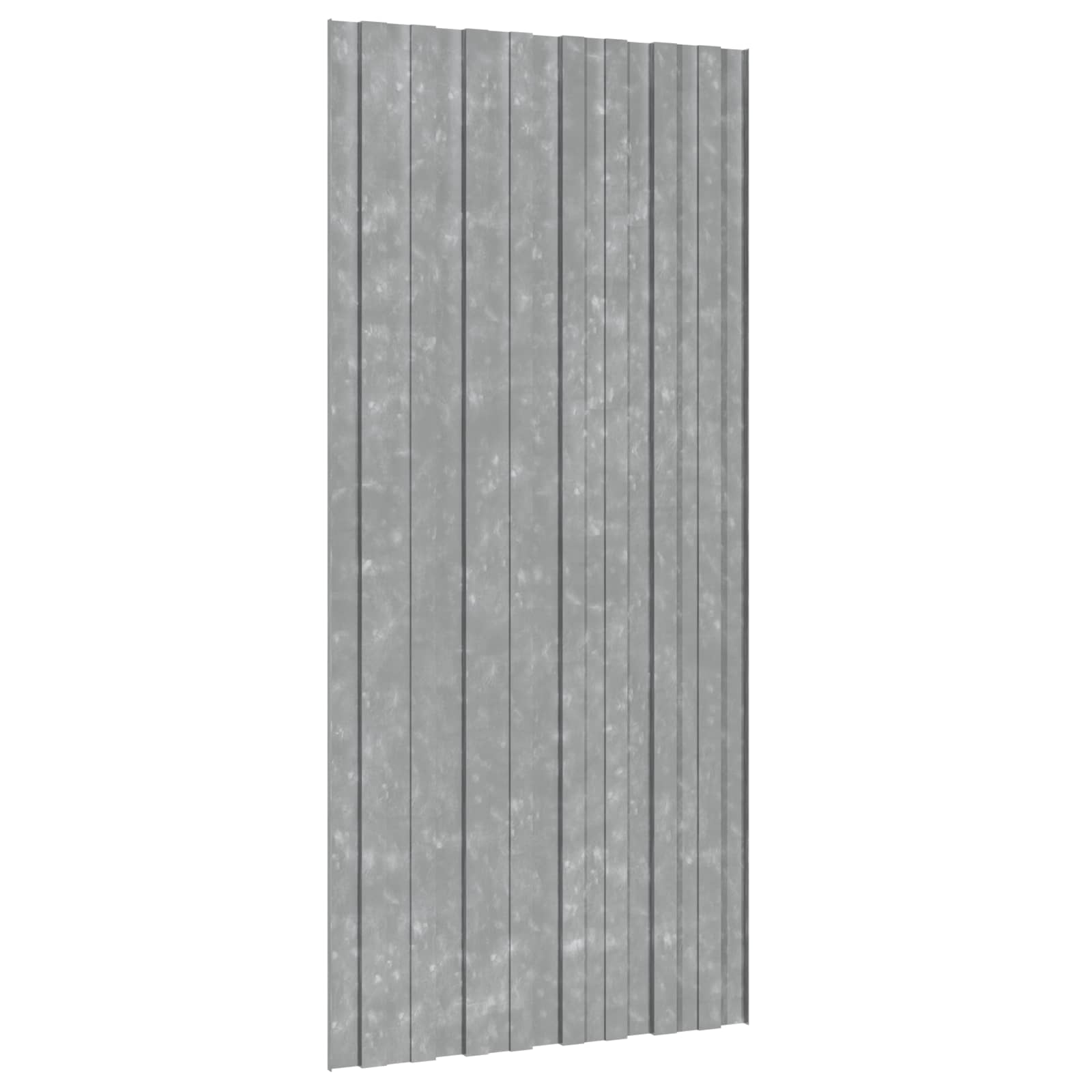 Tetőpanel 12 pcs ezüst 100 x 45 cm horganyzott acél