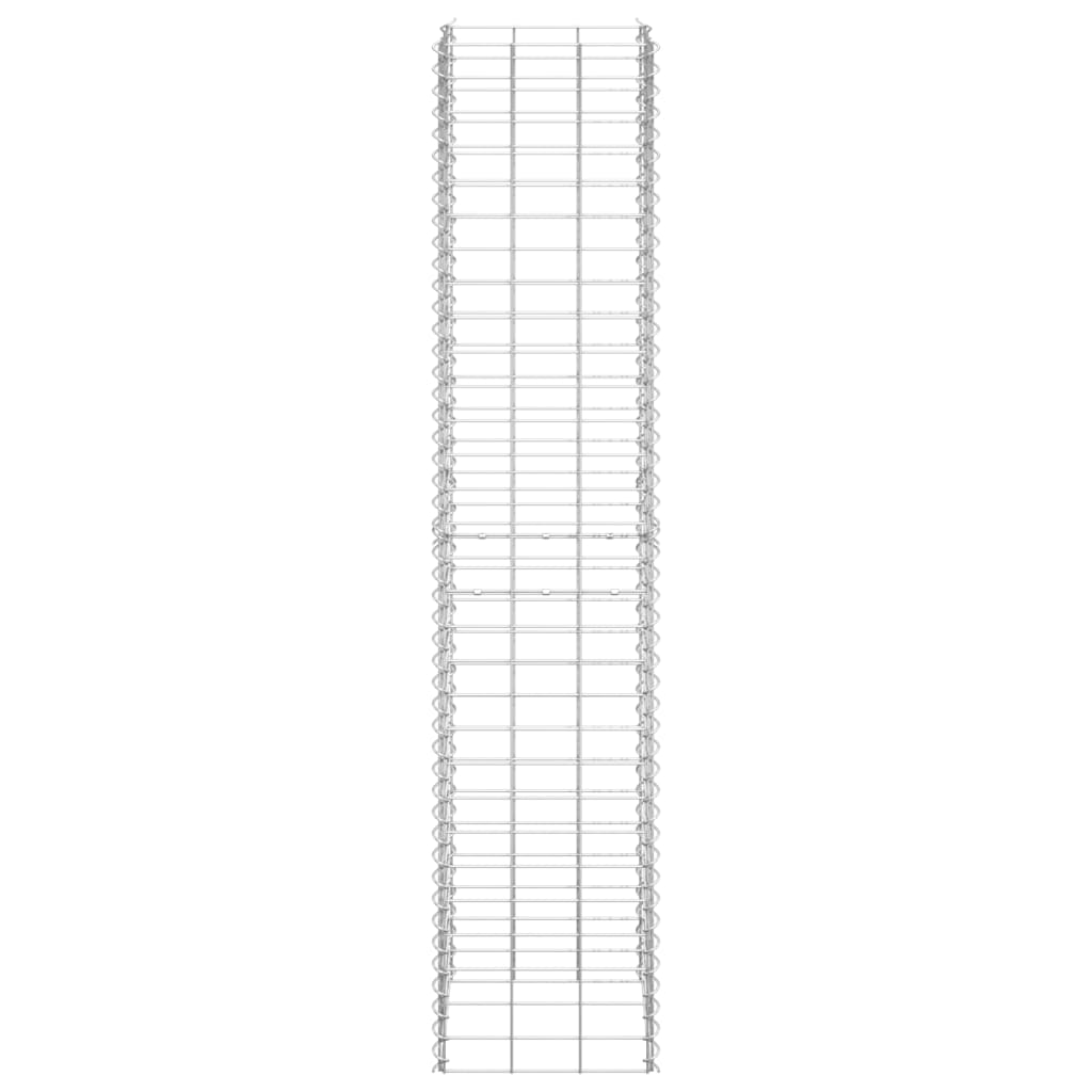 3 db vas gabion magaságyás 30 x 30 x 150 cm
