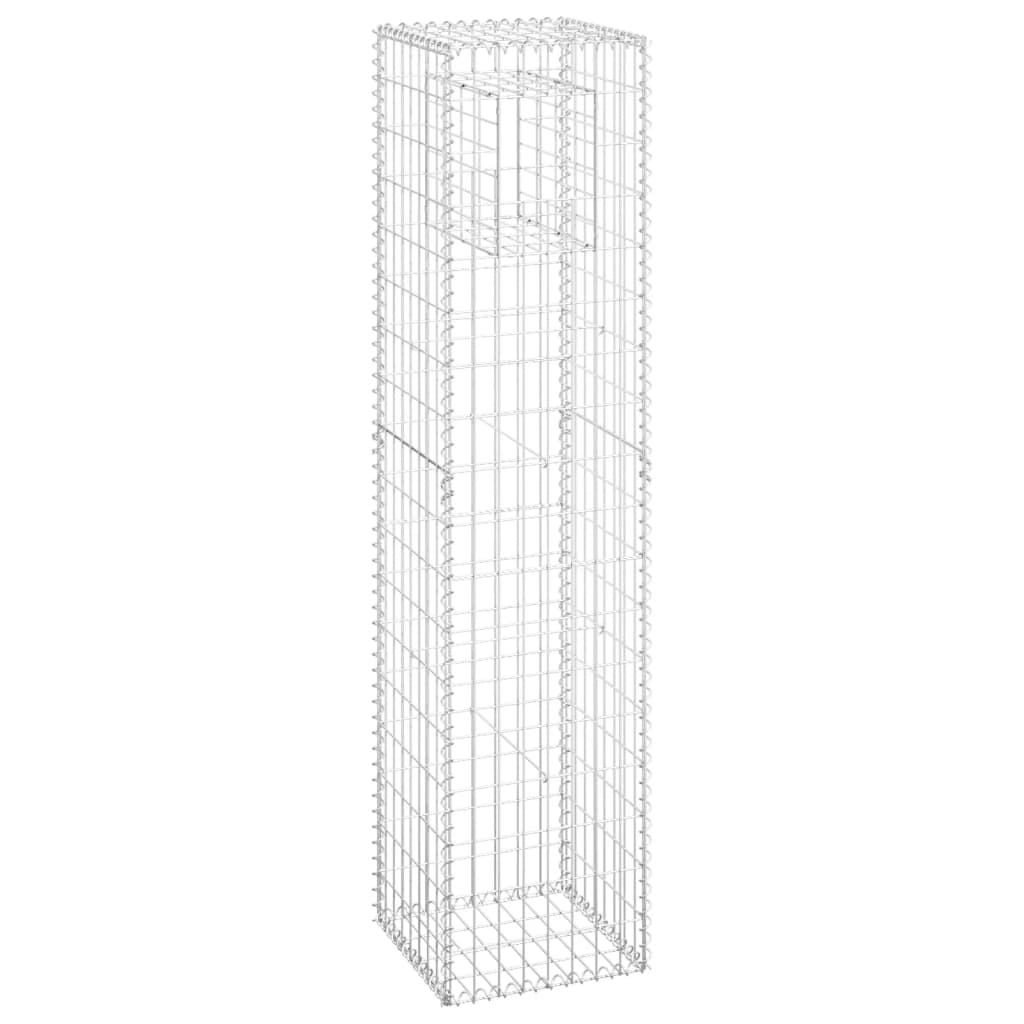2 db vas gabionkosaras oszlop 40 x 40 x 180 cm 2 db vas gabionkosaras oszlop 40 x 40 x 180 cm
