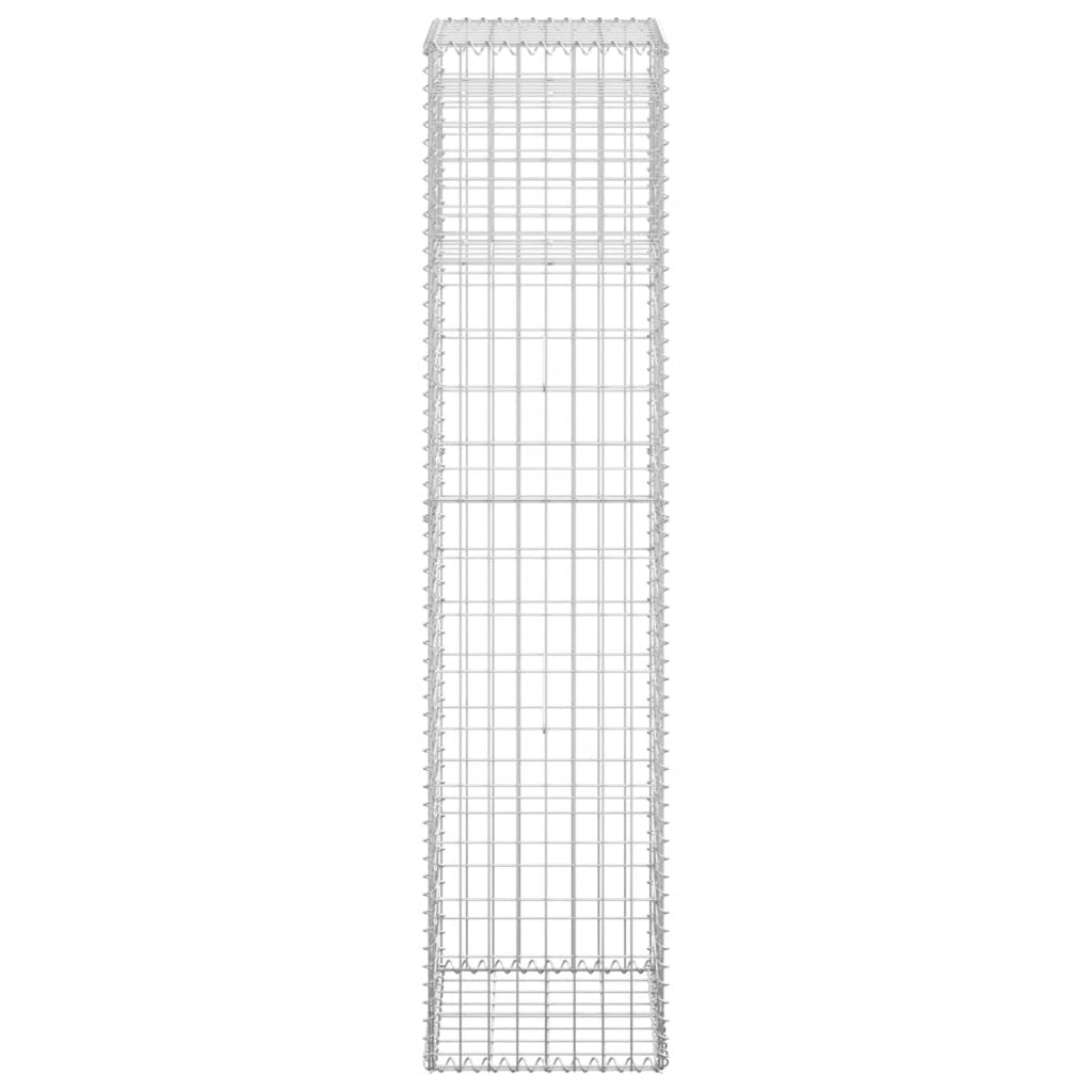 2 db vas gabionkosaras oszlop 40 x 40 x 180 cm 2 db vas gabionkosaras oszlop 40 x 40 x 180 cm