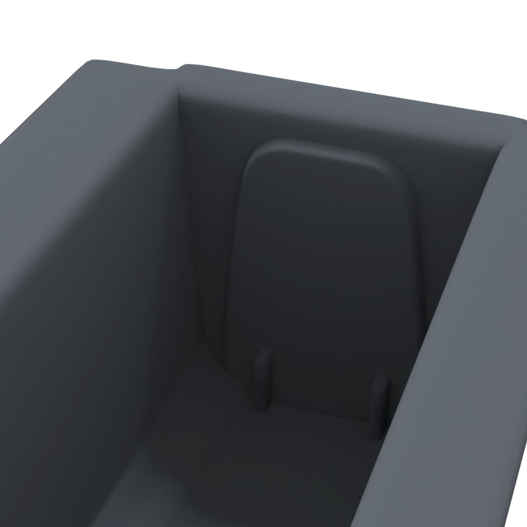 12 db szürke polipropilén virágláda raklapokhoz 36x13,5x9,5 cm 12 db szürke polipropilén virágláda raklapokhoz 36x13,5x9,5 cm