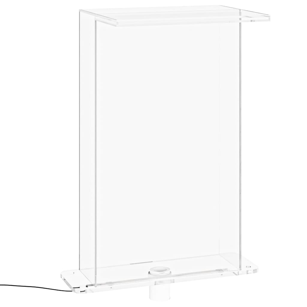 Akril medenceszökőkút rgb led-ekkel 51 cm Akril medenceszökőkút rgb led-ekkel 51 cm