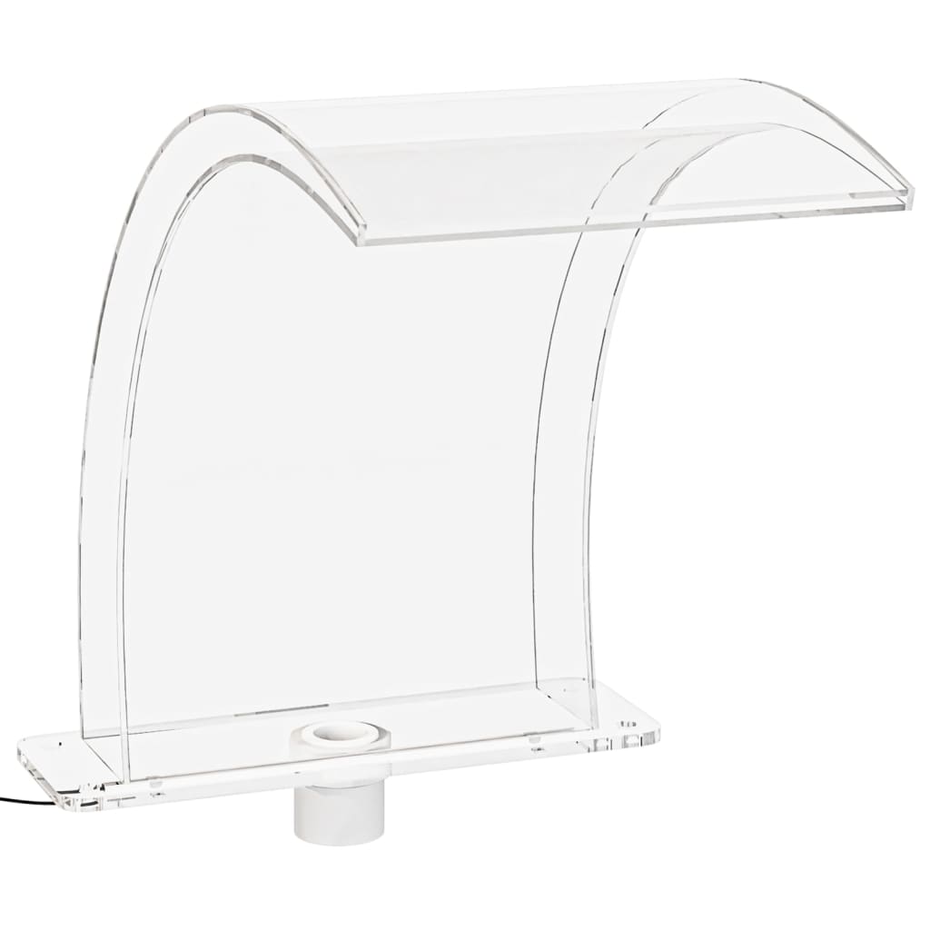 Akril medenceszökőkút rgb led-ekkel 50 cm Akril medenceszökőkút rgb led-ekkel 50 cm