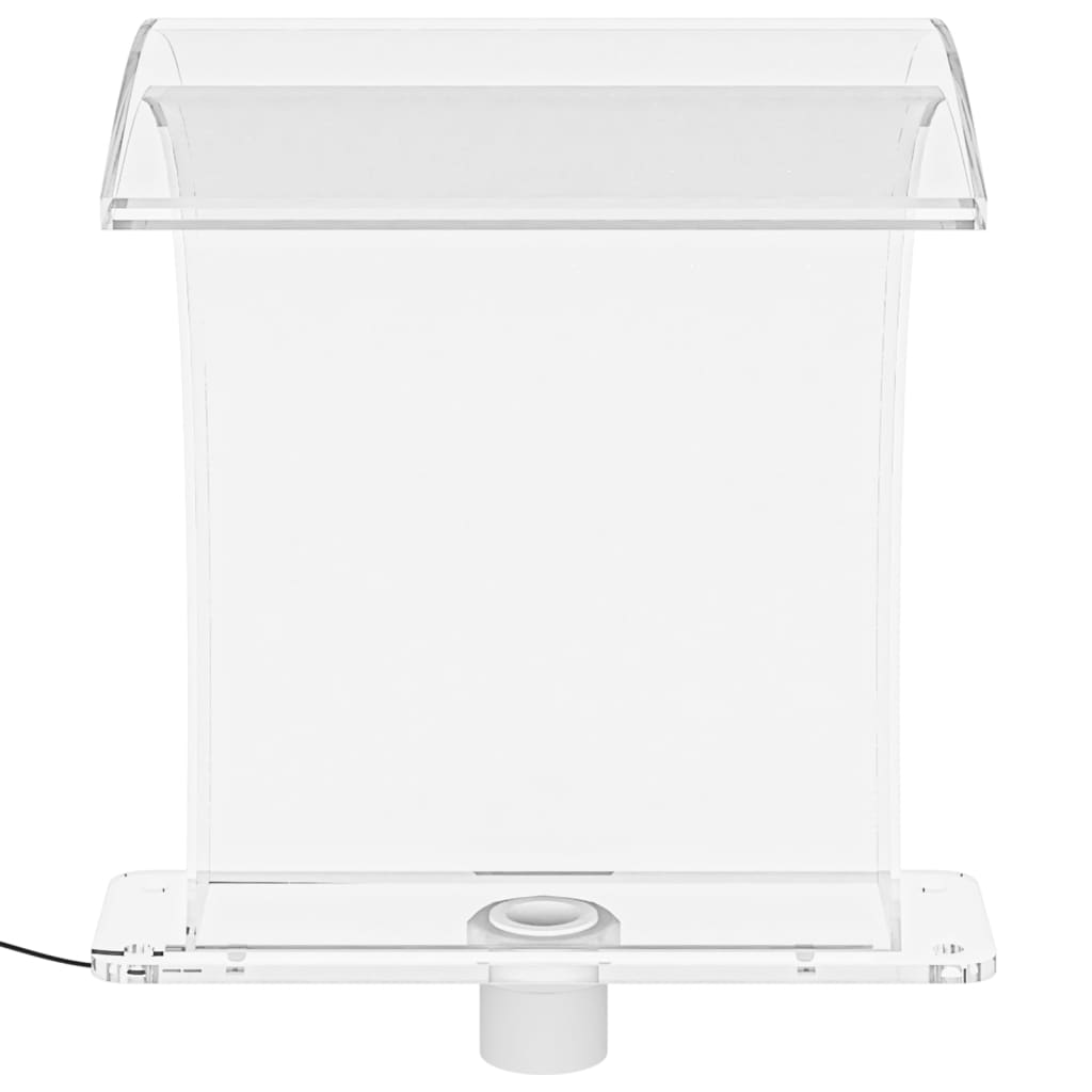 Akril medenceszökőkút rgb led-ekkel 50 cm Akril medenceszökőkút rgb led-ekkel 50 cm