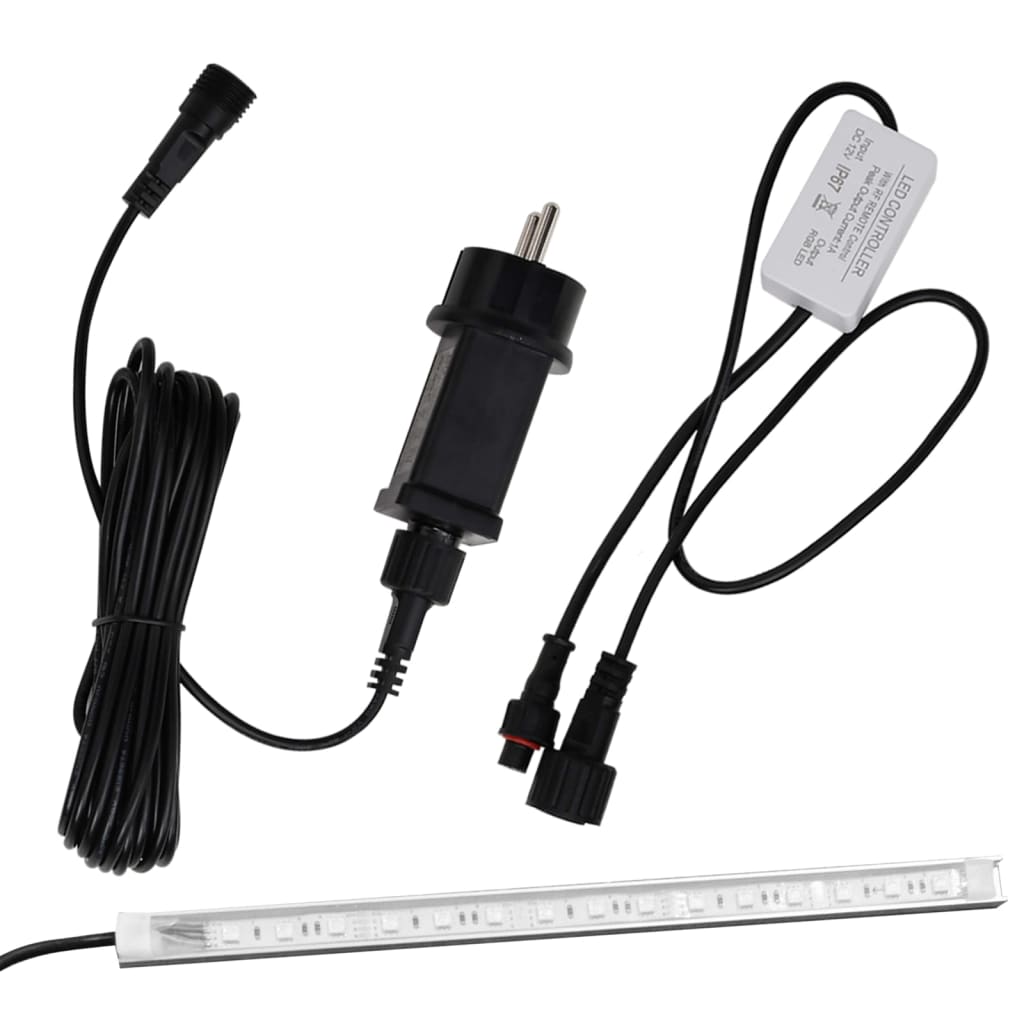 Akril medenceszökőkút rgb led-ekkel 50 cm Akril medenceszökőkút rgb led-ekkel 50 cm