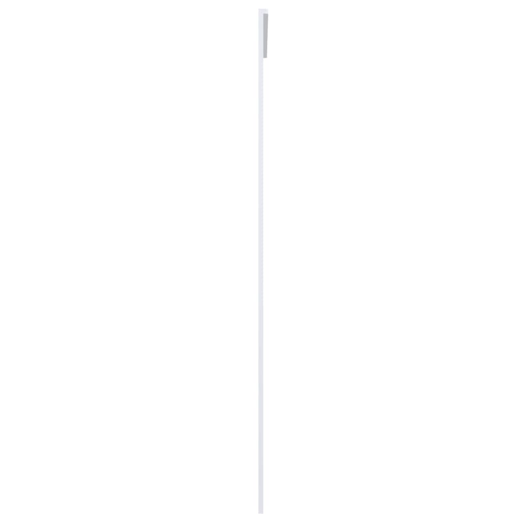 Fehér esg üveg és alumínium tolóajtó 102,5x205 cm