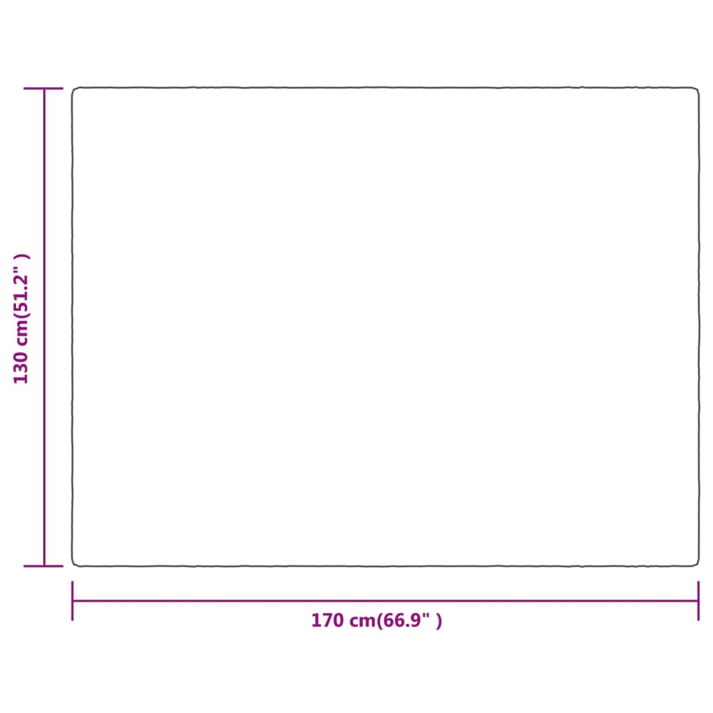 Sivatagi köd színű poliészter takaró 130x170 cm