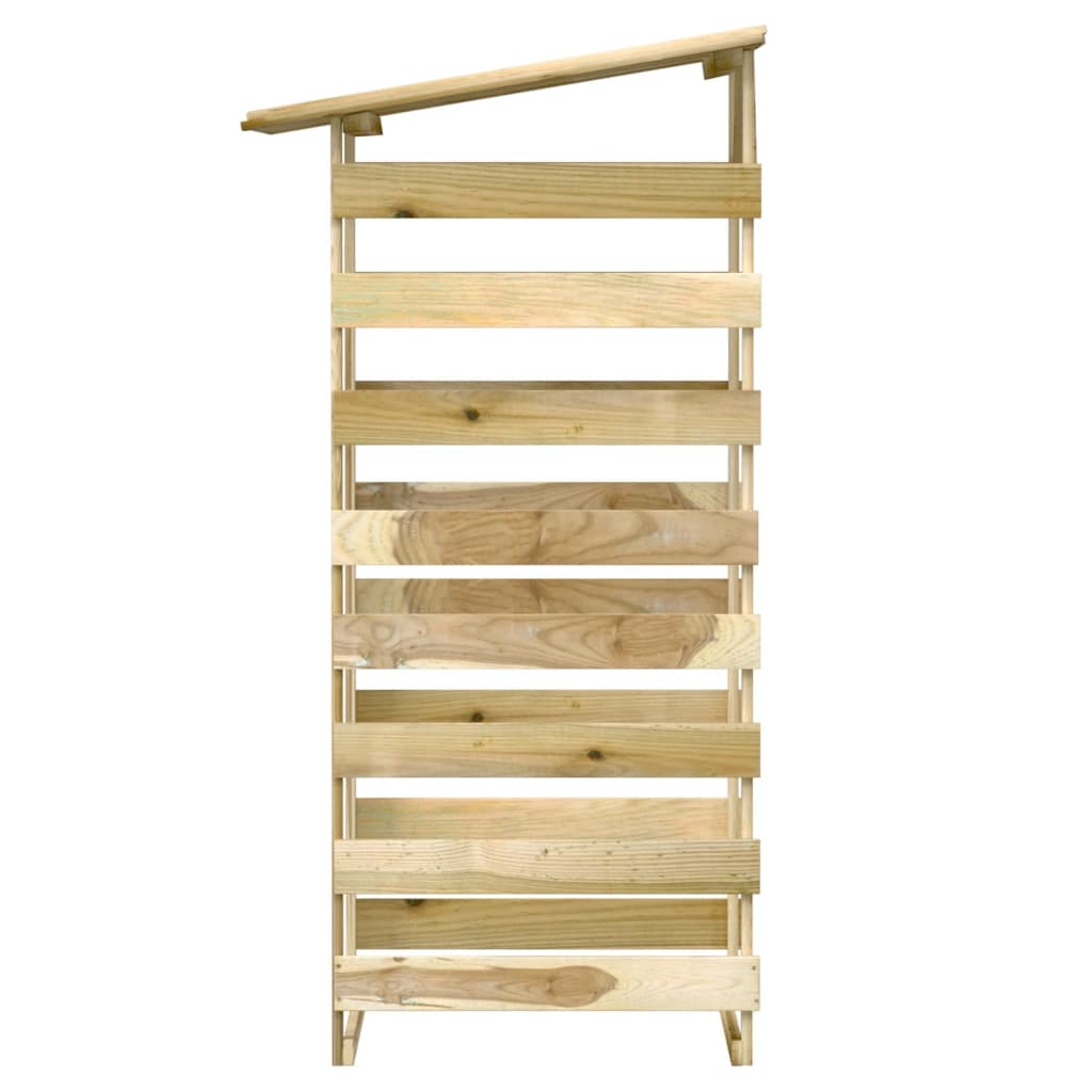 2 db impregnált fenyőfa pergola tetővel 100 x 90 x 200 cm